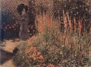 Claude Monet Gladioli painting